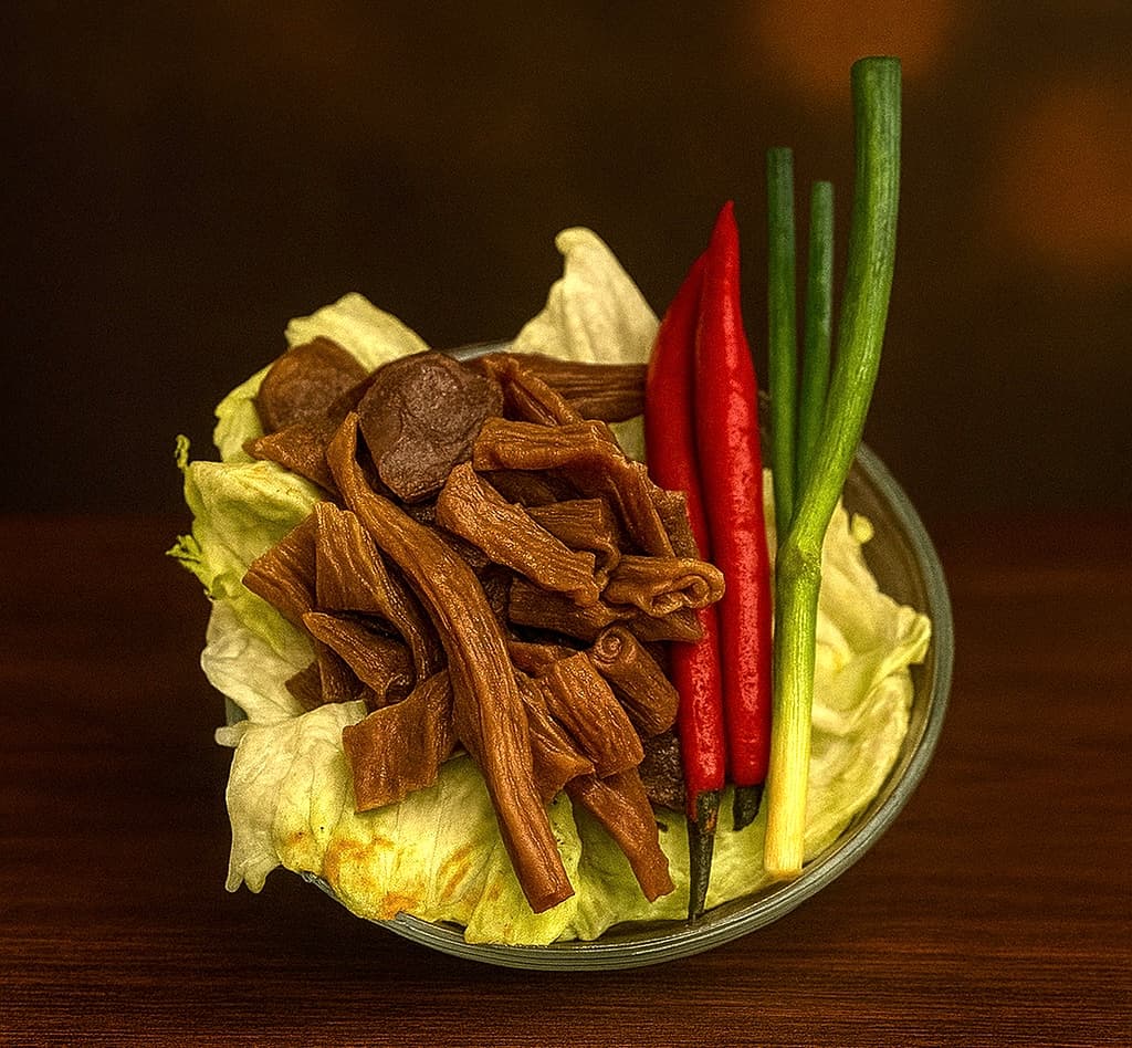 Crispy sausage product photo